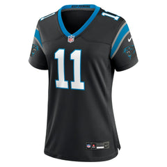 Nic Scourton Carolina Panthers Women's Team Game Jersey Black - Nike