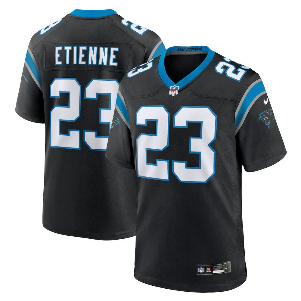 Trevor Etienne Carolina Panthers Team Game Jersey Black - Nike