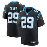 Akayleb Evans Carolina Panthers Team Game Jersey Black - Nike