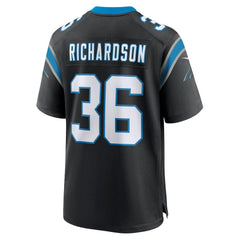 Demani Richardson Carolina Panthers Team Game Jersey Black - Nike