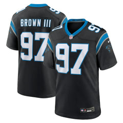 Bobby Brown III Carolina Panthers Team Game Jersey Black - Nike