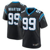 Tershawn Wharton Carolina Panthers Team Game Jersey Black - Nike