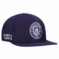 Manchester City Unisex Locale Snapback Hat - Purple