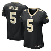 Kendre Miller New Orleans Saints Women's Team Game Jersey Black - Nike