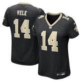 Devaughn Vele New Orleans Saints Women's Team Game Jersey Black - Nike
