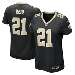 Justin Reid New Orleans Saints Women's Team Game Jersey Black - Nike