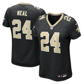 Devin Neal New Orleans Saints Women's Team Game Jersey Black - Nike