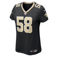 Chris Rumph II New Orleans Saints Women's Team Game Jersey Black - Nike