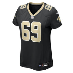 Barry Wesley New Orleans Saints Women's Team Game Jersey Black - Nike