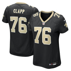 Will Clapp New Orleans Saints Women's Team Game Jersey Black - Nike