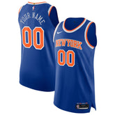Nike - New York Knicks Authentic Custom Jersey - Icon Edition - Blue