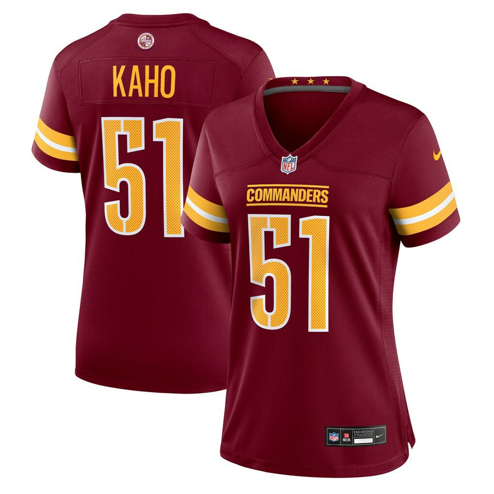 Ale Kaho Washington Commanders Women's Team Game Jersey Burgundy - Nike