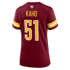 Ale Kaho Washington Commanders Women's Team Game Jersey Burgundy - Nike