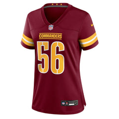 Kain Medrano Washington Commanders Women's Team Game Jersey Burgundy - Nike