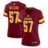 Nick Bellore Washington Commanders Women's Team Game Jersey Burgundy - Nike
