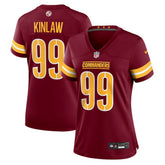Javon Kinlaw Washington Commanders Women's Team Game Jersey Burgundy - Nike