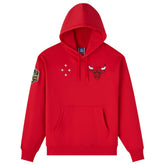 NBA - Chicago Bulls OVO x NBA Fleece Hoodie - Red