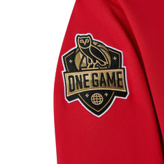 NBA - Chicago Bulls OVO x NBA Fleece Hoodie - Red