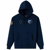 NBA - Memphis Grizzlies OVO x NBA Fleece Hoodie - Navy