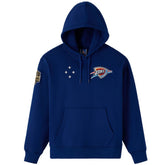 NBA - Oklahoma City Thunder OVO x NBA Fleece Hoodie - Blue