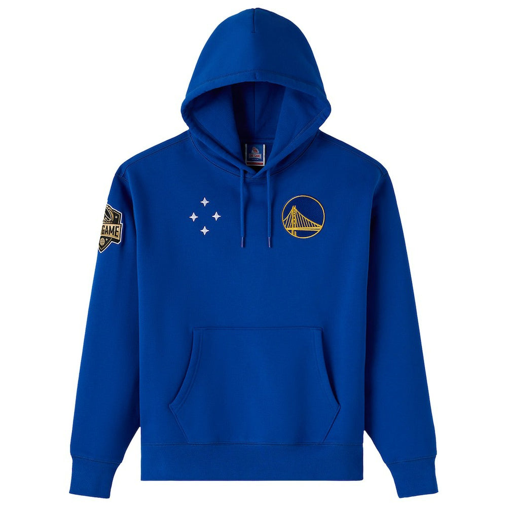 NBA - Golden State Warriors OVO x NBA Fleece Hoodie - Royal