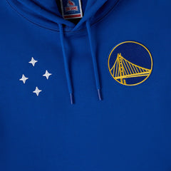 NBA - Golden State Warriors OVO x NBA Fleece Hoodie - Royal