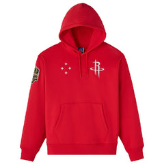 NBA - Houston Rockets OVO x NBA Fleece Hoodie - Red