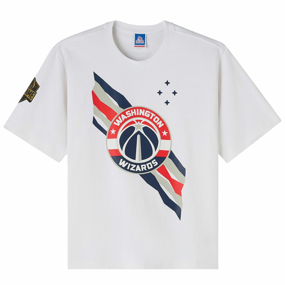 NBA - Washington Wizards OVO x NBA Heavyweight T-Shirt - White