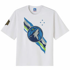 NBA - Minnesota Timberwolves OVO x NBA Heavyweight T-Shirt - White