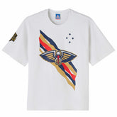 NBA - New Orleans Pelicans OVO x NBA Heavyweight T-Shirt - White