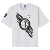 NBA - Brooklyn Nets OVO x NBA Heavyweight T-Shirt - White