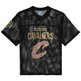 NBA - Cleveland Cavaliers OVO x NBA Mesh Football Fashion Jersey - Black