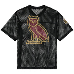 NBA - Cleveland Cavaliers OVO x NBA Mesh Football Fashion Jersey - Black