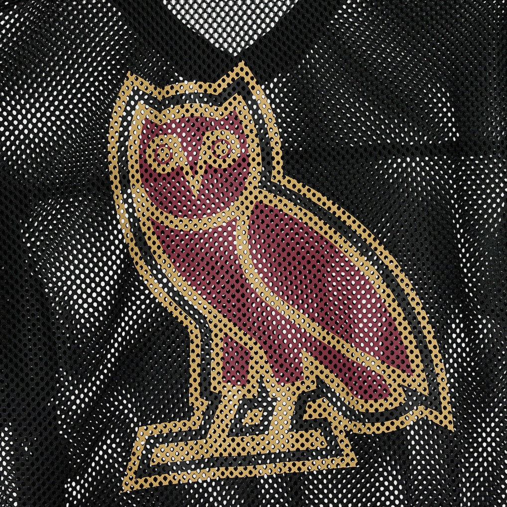 Cleveland Cavaliers OVO x NBA Mesh Football Fashion Jersey sale - Black cheap | NBA Jerseys