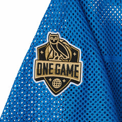 NBA - Oklahoma City Thunder OVO x NBA Mesh Football Fashion Jersey - Blue