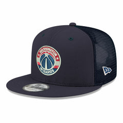 New Era - Washington Wizards Core Logo Meshback 9FIFTY Snapback Hat - Navy