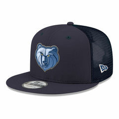 New Era - Memphis Grizzlies Core Logo Meshback 9FIFTY Snapback Hat - Navy