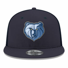 New Era - Memphis Grizzlies Core Logo Meshback 9FIFTY Snapback Hat - Navy