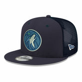 New Era - Minnesota Timberwolves Core Logo Meshback 9FIFTY Snapback Hat - Navy