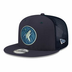 New Era - Minnesota Timberwolves Core Logo Meshback 9FIFTY Snapback Hat - Navy