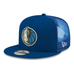 New Era - Dallas Mavericks Core Logo Meshback 9FIFTY Snapback Hat - Navy