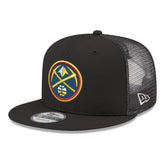New Era - Denver Nuggets Core Logo Meshback 9FIFTY Snapback Hat - Black