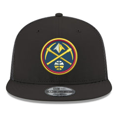 New Era - Denver Nuggets Core Logo Meshback 9FIFTY Snapback Hat - Black