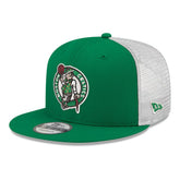 New Era - Boston Celtics Core Logo Meshback 9FIFTY Snapback Hat - Kelly Green