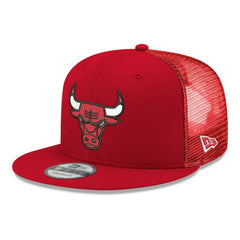New Era - Chicago Bulls Core Logo Meshback 9FIFTY Snapback Hat - Red