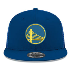 New Era - Golden State Warriors Core Logo Meshback 9FIFTY Snapback Hat - Royal