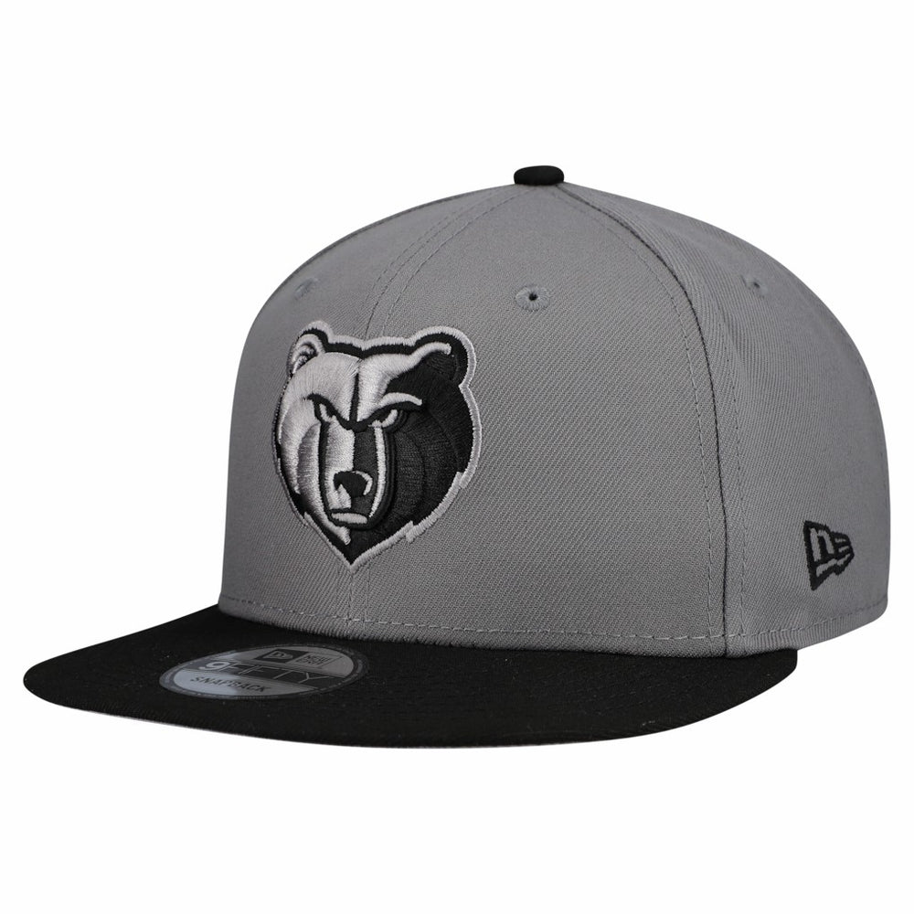 New Era - Memphis Grizzlies Core Logo Storm Gray Two-Tone 9FIFTY Snapback Hat - Gray