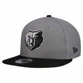New Era - Memphis Grizzlies Core Logo Storm Gray Two-Tone 9FIFTY Snapback Hat - Gray