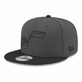 New Era - Utah Jazz Logo 2-Tone 9FIFTY Snapback Hat - Gray/Black