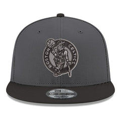 New Era - Boston Celtics Logo 2-Tone 9FIFTY Snapback Hat - Gray/Black